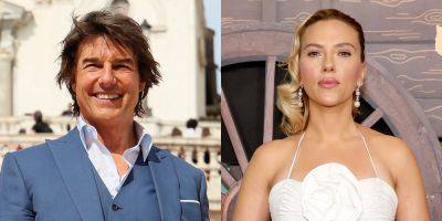 Tom Cruise Responds to Scarlett Johansson's Request to Work Together, Reveals What He Thinks of Her as an Actress - www.justjared.com