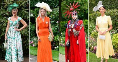 Celebrities enjoy a day out at the races as Royal Ascot begins - www.msn.com - county Thomas - Indiana - county Hawkins - county Berkshire
