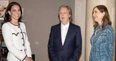 Princess of Wales giggles as Sir Paul McCartney jokes about his age-gap marriage - www.msn.com
