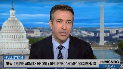 Ari Melber Breaks Into Lauryn Hill Rap While Reporting on Trump: ‘Hypocrites Always Wanna Play Innocent’ (Video) - thewrap.com