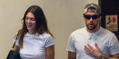 Bad Bunny & Kendall Jenner Meet Up with Friends for Dinner in L.A. - www.justjared.com