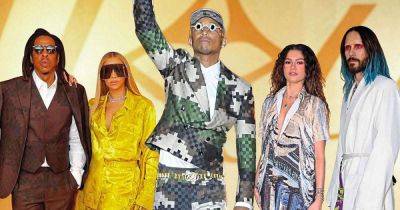 Pharrell Williams makes Louis Vuitton debut — a mega-budget spectacle - www.msn.com - France - Paris - Adidas