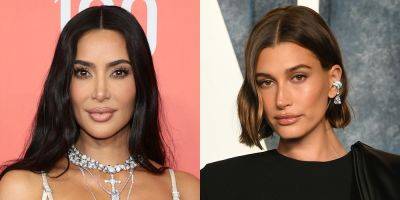 Kim Kardashian & Hailey Bieber Reveal If They're Both Part of the Mile High Club & More During a Fun Q&A! - www.justjared.com