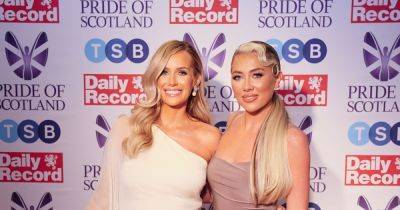 Pregnant Laura Anderson joins Paige Turley on glamorous Pride of Scotland red carpet - www.ok.co.uk - Britain - Scotland