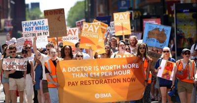 BREAKING: Doctors in England to stage five-day strike in July - www.manchestereveningnews.co.uk - Australia - Britain