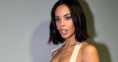 Rochelle Humes' neutral graphic mani is the nail look of summer - www.ok.co.uk - France