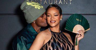 A$AP Rocky embraces 'beautiful wife' Rihanna as he fuels marriage talk - www.ok.co.uk - France