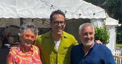 Bake Off superfans Ryan Reynolds and Blake Lively join Paul and Prue onset - www.ok.co.uk - Britain