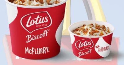 How to make McDonald's Biscoff McFlurry at home for just 27p as fast food chain launch new dessert - www.dailyrecord.co.uk - Britain - Scotland - Japan - Beyond