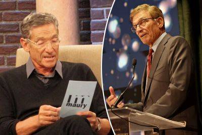 Maury Povich hawking at-home paternity tests: ‘The results are in’ - nypost.com