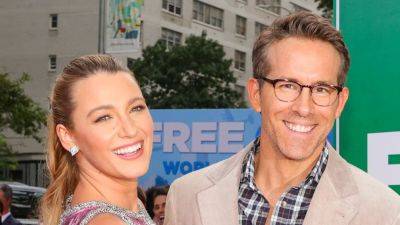 Blake Lively and Ryan Reynolds Visit With 'Great British Bake Off' Hosts: See the Photos - www.etonline.com - Britain