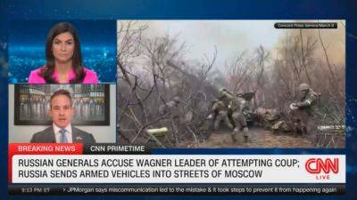 Adam Kinzinger Calls Wagner Rebellion in Russia a ‘Massive Blow’ to Tucker Carlson (Video) - thewrap.com - USA - Ukraine - Russia - county Tucker