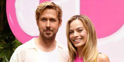 Margot Robbie & Ryan Gosling Join 'Barbie' Movie Co-Stars at Photo Call in Beverly Hills - www.justjared.com - Beverly Hills