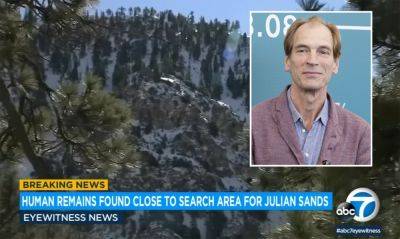 Human Remains Discovered Near California Mountain Area Where Actor Julian Sands Disappeared 5 Months Ago - perezhilton.com - California - Chicago - Japan - county San Bernardino