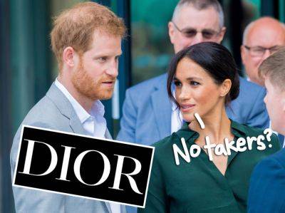 Meghan Markle NOT Working With Dior -- Or ANY Fashion House -- Because Of Her 'Toxicity'?! - perezhilton.com - Australia