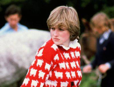 Princess Diana’s Iconic Original Black Sheep Sweater To Be Auctioned Off - etcanada.com