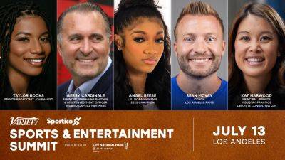 L.A. Rams Coach Sean McVay, NCAA Champion Angel Reese, RedBird Founder Gerry Cardinale Added to Variety and Sportico’s Sports & Entertainment Summit - variety.com - Los Angeles - Jordan - Chile