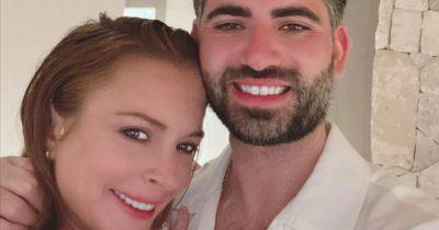 Lindsay Lohan ‘expecting a baby boy’ with husband Bader Shammas as she prepares to give birth - www.ok.co.uk