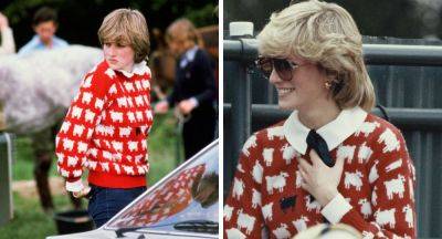 Princess Diana's iconic sheep jumper found after 40 years - www.newidea.com.au - county Buckingham