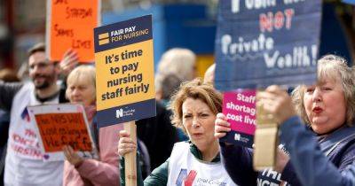 Nurses strike in England to end as vote turnout not high enough - www.manchestereveningnews.co.uk