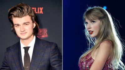 Joe Keery Was Photographed Leaving Taylor Swift’s Studio Session, and I Have Questions - www.glamour.com