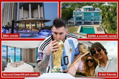 Messi sets red-hot Miami property market and celeb scene ablaze as he moves to Florida - nypost.com - USA - Miami - Florida - Argentina