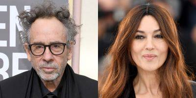 Monica Bellucci Confirms She's Dating Tim Burton, Says They're In Love - www.justjared.com - France - county Love