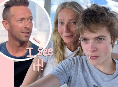 Seeing Double? Gwyneth Paltrow’s Son Moses Looks Just Like Dad Chris Martin In New Photo -- LOOK! - perezhilton.com - Italy - county Martin
