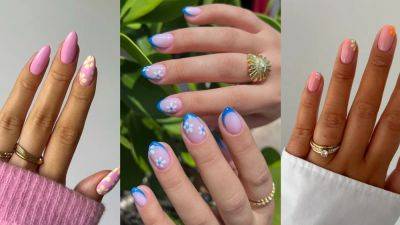 25 Simple Flower Nail Designs That Are So Easy to DIY - www.glamour.com - France - Arizona - Poland