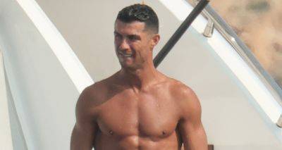 Cristiano Ronaldo Shows Off Ripped Physique While Going Shirtless on Vacation in Italy - www.justjared.com - Italy