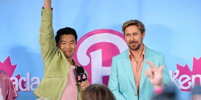 Ryan Gosling & Simu Liu Bring Their 'Kenergy' To Canada For 'Barbie' Movie Promo - www.justjared.com - Canada