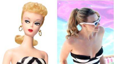 Margot Robbie’s Retro Ponytail Is Inspired by a Vintage Barbie Doll - www.glamour.com - Australia