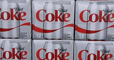 Cancer warning as sweetener found in Diet Coke and Red Bull 'destroys cells' - www.dailyrecord.co.uk - Britain - North Carolina - Beyond