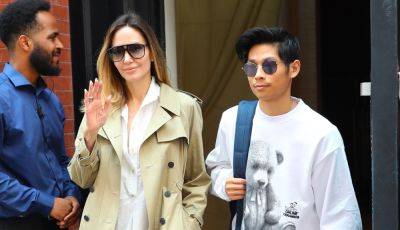 Angelina Jolie Steps Out with 19-Year-Old Son Pax in New York City - www.justjared.com - New York