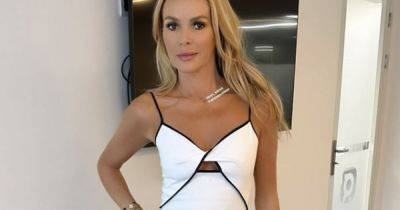 Amanda Holden calls this white midi 'the perfect Wimbledon dress’ – and it's on sale - www.ok.co.uk - Britain - London