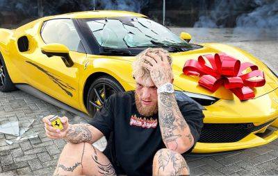 Jake Paul broke a £330,000 Ferrari one hour after buying it - www.nme.com