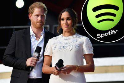 Prince Harry and Meghan Markle’s axed Spotify deal cost people jobs: royal expert - nypost.com - Britain