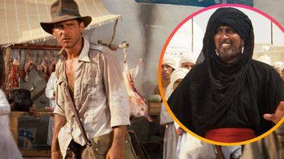 'Indiana Jones': Why Harrison Ford Pitched 'Raiders of the Lost Ark's Famous Gun vs Sword Scene (Flashback) - www.etonline.com - Egypt - Indiana - county Harrison - county Ford - Tunisia