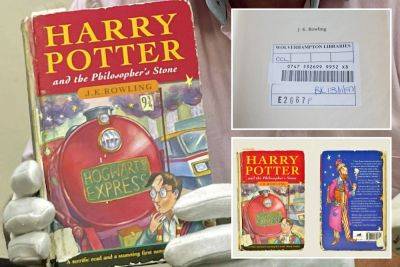 Rare ‘Harry Potter’ book bought for under $1 may be worth thousands - nypost.com - Britain