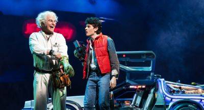 'Back to the Future' Musical Begins Tonight on Broadway, First Photos Revealed! - www.justjared.com - London