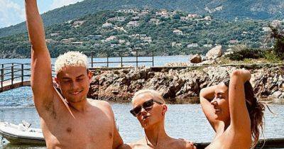 Made In Chelsea's Olivia Bentley and Inga Valentiner pose topless for sizzling beach snaps - www.ok.co.uk - Chelsea