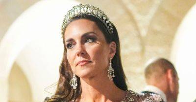 Kate Middleton's dazzling diamond and pearl tiara is a huge problem, says expert - www.ok.co.uk - Spain - Jordan - county King And Queen