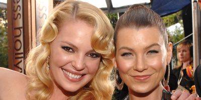 Grey's Anatomy's Ellen Pompeo & Katherine Heigl Reunite, Reveal If Ellen Is Done Playing Meredith, Why Katherine Left the Show & More - www.justjared.com