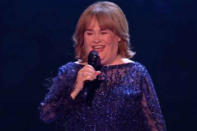 Susan Boyle Returns To Britain's Got Talent One Year After Suffering Stroke That Took Her Ability To Speak! - perezhilton.com - Britain