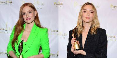 Jessica Chastain, Jodie Comer, & More Recognized for Their Wins at Drama Desk Awards Ceremony! - www.justjared.com - New York - city Sidney