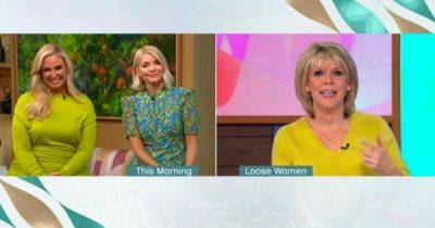 Josie Gibson throws support behind Holly Willoughby after This Morning viewers spot another Ruth Langsford 'snub' - www.manchestereveningnews.co.uk - Manchester - county Story