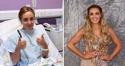 Strictly's Amy Dowden pictured in hospital bed as she starts breast cancer treatment - www.msn.com