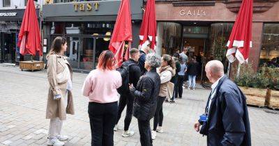 Huge queues in Manchester as Gail's Bakery opens its doors - www.manchestereveningnews.co.uk - Centre - city Manchester, county Centre