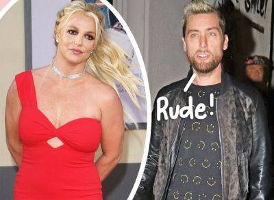 Lance Bass Claims Britney Spears Bailed On Meeting His Kids: 'Very Strange' - perezhilton.com