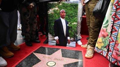 Tupac Shakur's Legacy Honored With Walk of Fame Star 26 Years After His Death - www.etonline.com